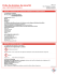 Fiche de données de sécurité