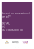 Devenir un professionnel de la TV DÉTAIL DE LA FORMATION JRI