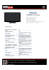 TH-46PZ86FV - Ecran Plasma Connectiques