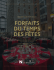 FORFAITS DU TEMPS DES FÊTES