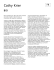 Cathy Krier - Bio