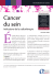 Cancer du sein - Institut National Du Cancer