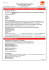 Fiche technique de sécurité CH_FR