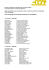 Projets de fin d`étude soutenus entre 2005 et 2009