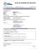 fiche de données de sécurité