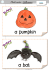 Flash cards : Halloween