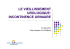 VIEILLISSEMENT UROLOGIQUE INCONTINENCE.pps