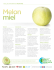 Melon miel - Half Your Plate