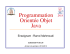Programmation Orientée Objet Java