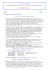 Bulletin d`AMILCAR "Trait d`Union" N° 02/2010