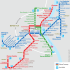 Plan du réseau de Tram simplifié