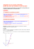 Tangente à une courbe. Dérivées. Etude du sens de