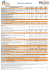 tableau de garanties - Courtage d`Assurances Spécialisées