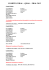 LISTE DU COMITE WRAL (Western Riding Ass