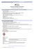 fiche de données de sécurité