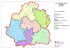 Carte des Syndicats Mixtes des Pays de l`Indre