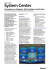 Microsoft System Center Data Sheet