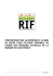 Propositions du RIF pour une politique régionale en faveur des