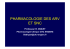 pharmacologie des arv et snc