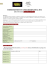 HEBERGEMENT EVENEMENTIEL 2016 Questionnaire Chambres d