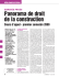 Panorama de droit de la construction