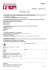 FDS/Fiche de données de sécurité