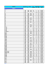 Tarif feuille SC 2009