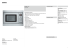 Siemens HF15M551 MICRO-ONDES ENC MEUBLE HAUT INOX