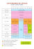 les horaires de l`école