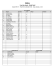 Line Up sheet