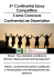 3rd Continental Essay Competition 3 eme Concours