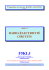 RADIO-ÉLECTRICITÉ CIRCUITS