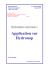 Application sur Hydronap