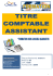 Comptable assistant