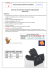 Fiche technique vêtements chauffants Gants de ski autonomes à