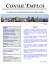 Consul´Emploi n°4 - Consulat général de France à Montréal