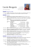 Laurie Bougeois – Curriculum Vitae