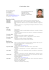 Curriculum vitae