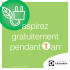 aspirez gratuitement pendant 1 an