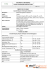 DOCUMENT DE REFERENCE FICHES TECHNIQUES PRODUITS