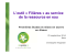 Etudes et mise en &oelig;uvre de l`outil &laquo; fili&egrave;res &raquo; en Alsace