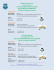 Horaire de la semaine