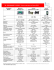 PROGRAMME DE POMPE : TABLEAU COMPAR