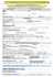 Fiche de renseignements pour la délivrance des