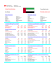 At a Glance - United Arab Emirates / Coup d`oeil sur les Émirats