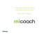 Cardiofréquencemètre miCoach compatible Bluetooth