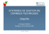 SYSTEMES DE GESTION DE DONNEES TECHNIQUES Objectifs