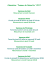 Calendrier `Pomme de Reinette` 2017