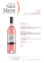 Fiche Technique rosé - Le Domaine Saint