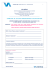 Formulaire de vote par correspondance ou de procuration